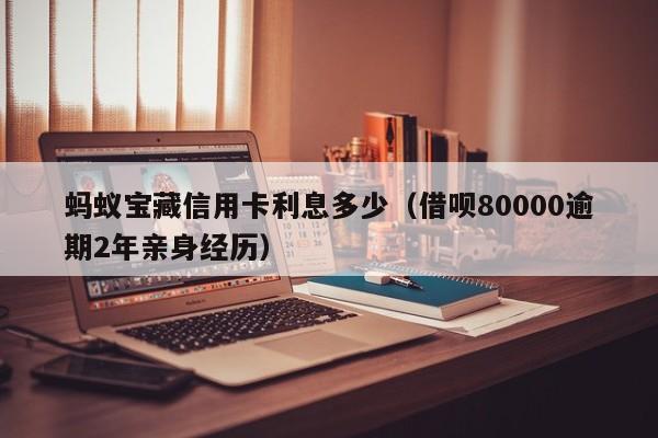 蚂蚁宝藏信用卡利息多少（借呗80000逾期2年亲身经历）