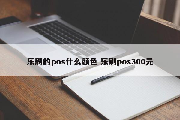 乐刷的pos什么颜色 乐刷pos300元