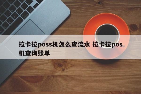 拉卡拉poss机怎么查流水 拉卡拉pos机查询账单